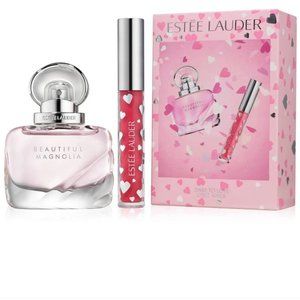 NIB Women Estee Lauder Beautiful Magnolia Dare to Love Perfume Gift Set